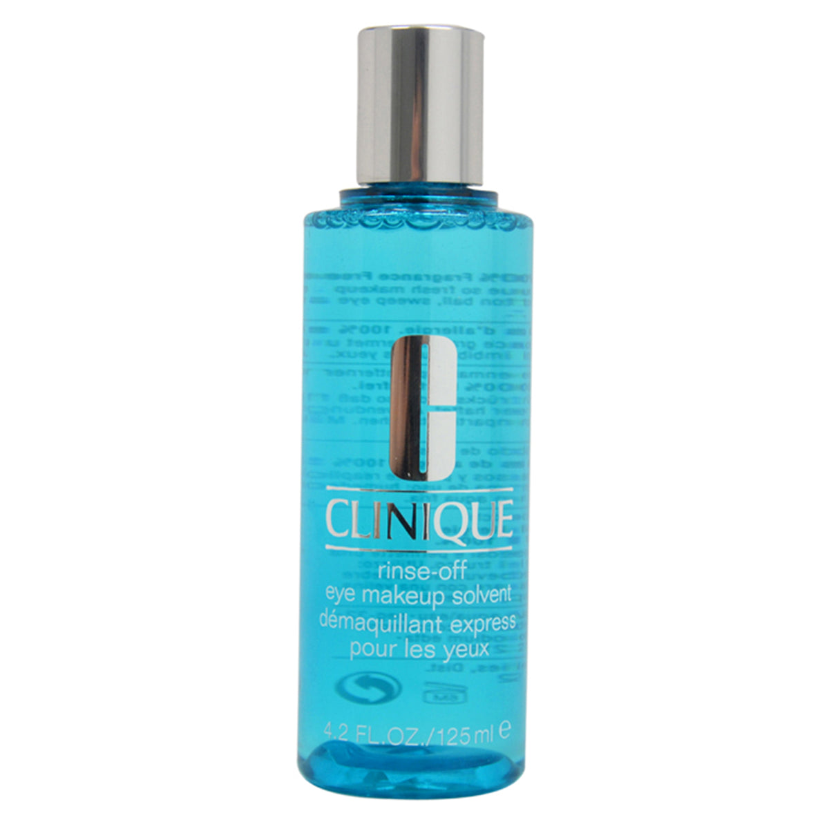 Rinse Off Eye Makeup Solvent by Clinique for Unisex - 4.2 oz Makeup Remover