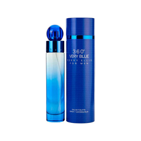 360 Very Blue by Perry Ellis for Men - 3.4 oz EDT Spray