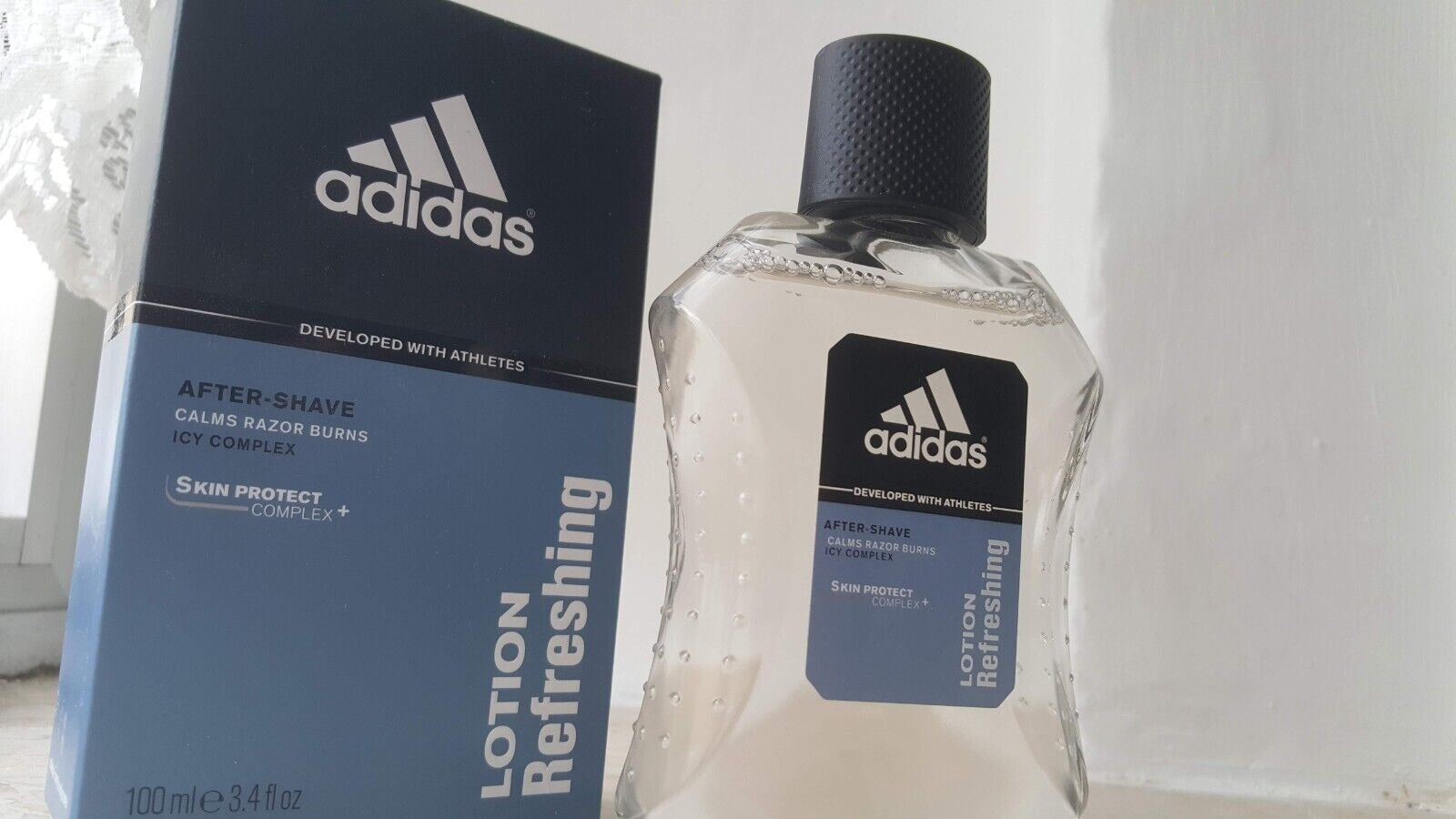 Adidas Refreshing by Adidas, 3.4 oz After Shave Lotion for Men