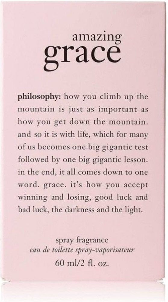 Amazing Grace by Philosophy for Women - 2 oz EDT Spray