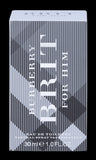 Burberry Brit by Burberry for Men - 1 oz EDT Spray - Pack of 2