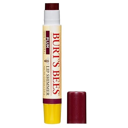 Burts Bees Lip Shimmer - Plum by Burts Bees for Women - 0.09 oz Lip Shimmer