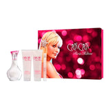 Can Can by Paris Hilton for Women - 4 Pc Gift Set 3.4oz EDP Spray, 0.34oz EDP Spray, 3oz Body Lotion, 3oz Bath and Shower Gel