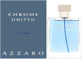 Chrome United by Azzaro for Men - 3.4 oz EDT Spray