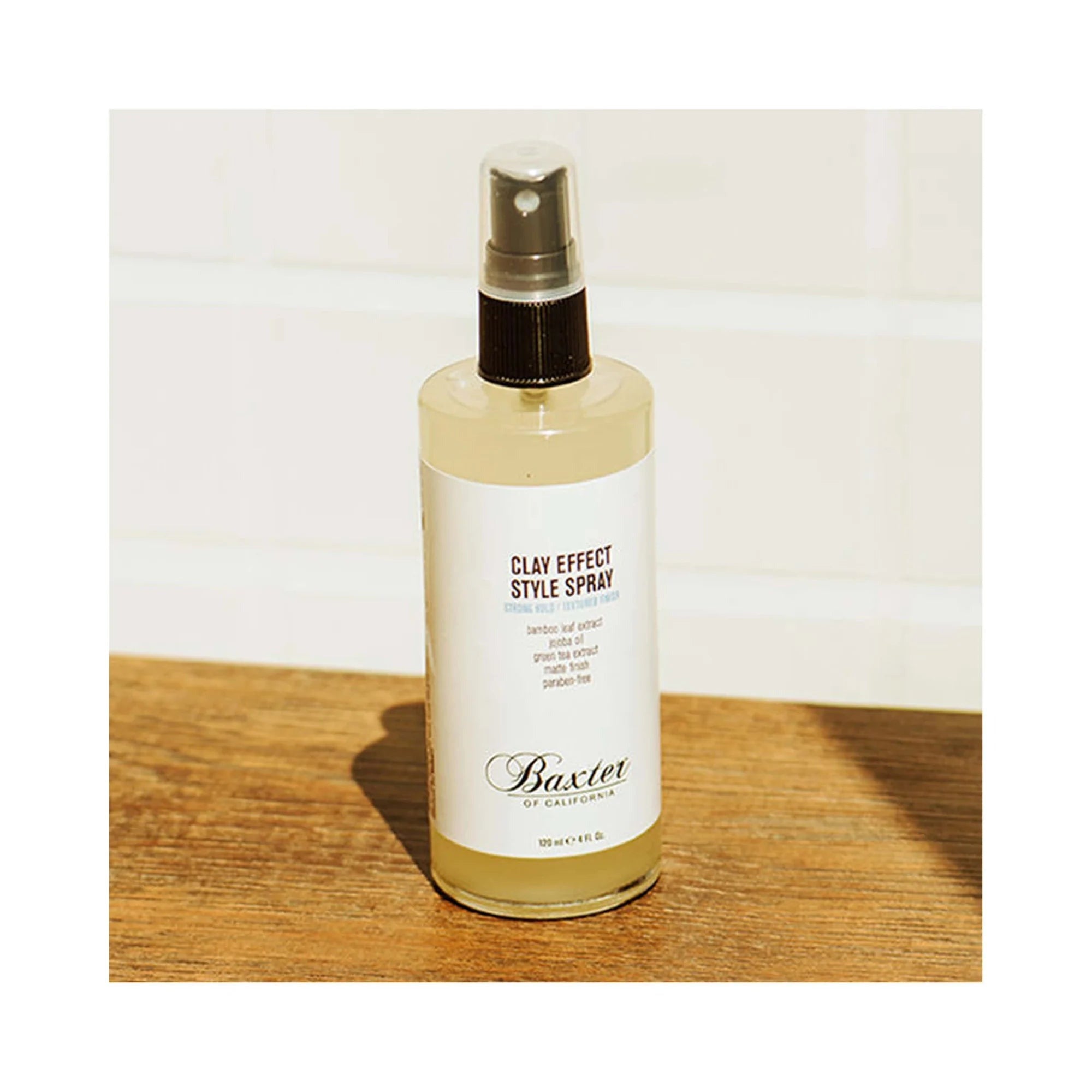 Clay Effect Style Spray by Baxter Of California for Men - 4 oz Hairspray