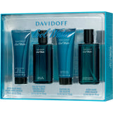 Cool Water by Davidoff, 4 Piece Gift Set for Men