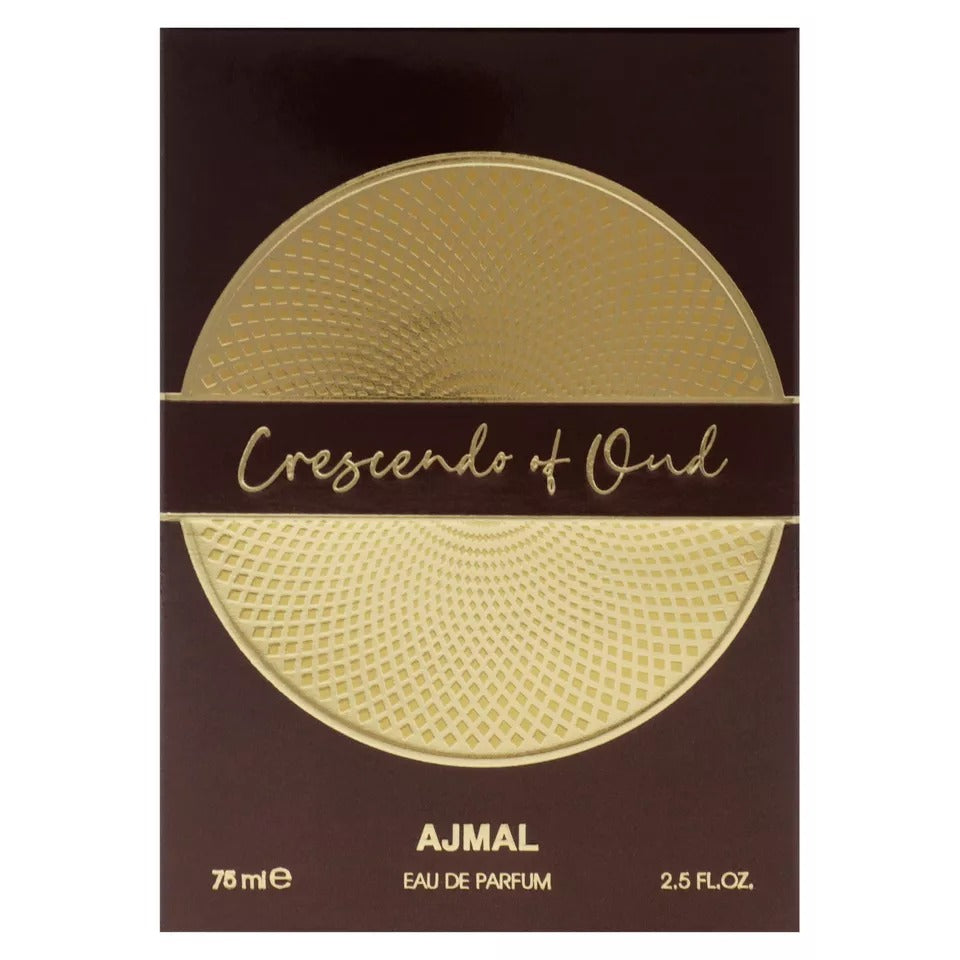 Crescendo Of Oud by Ajmal for Unisex - 2.5 oz EDP Spray