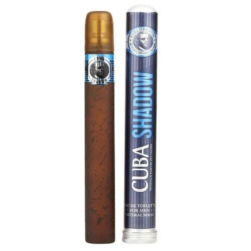 Cuba Shadow by Cuba for Men - 1.17 oz EDT Spray - Pack of 2