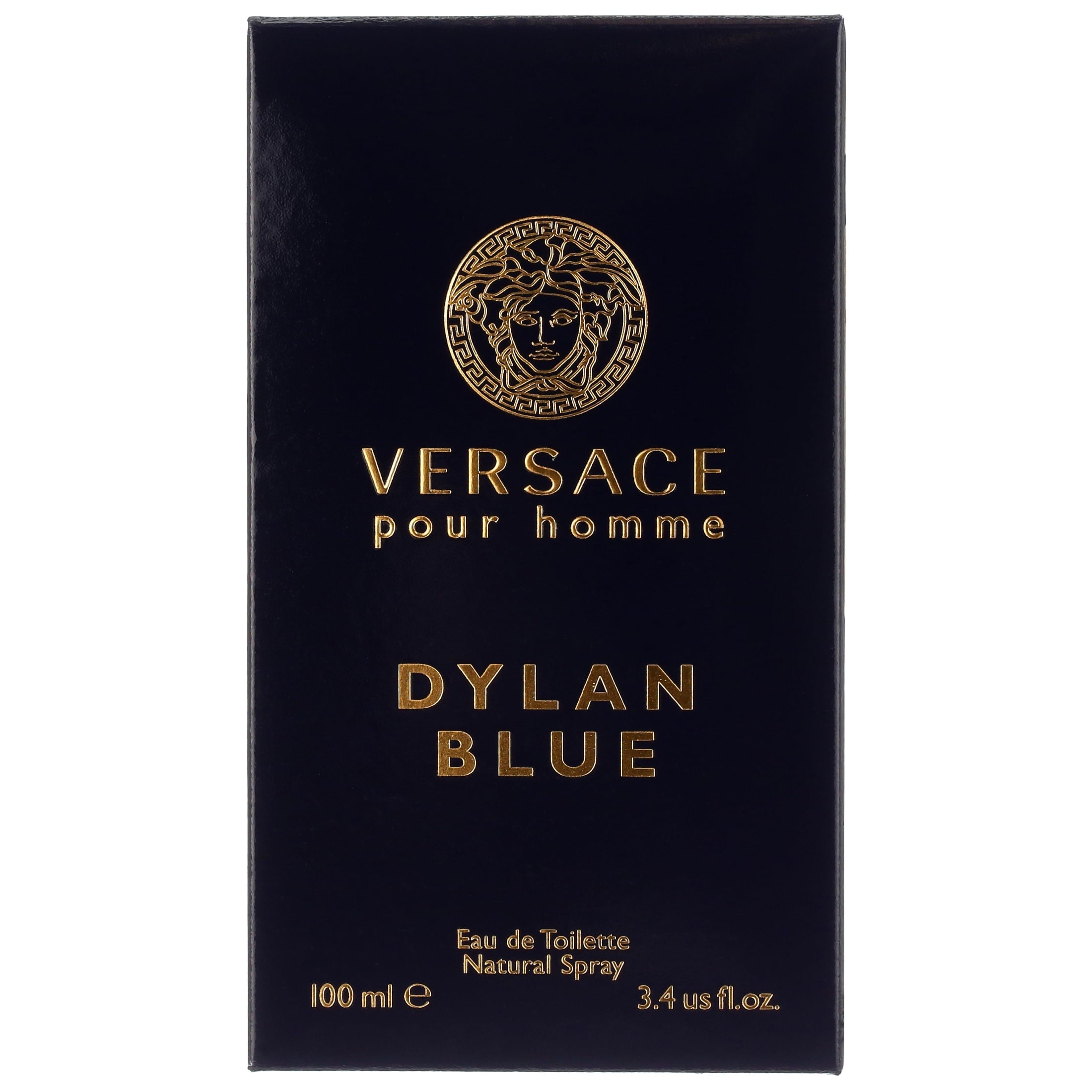 Dylan Blue by Versace for Men - 3.4 oz EDT Spray - Pack of 2