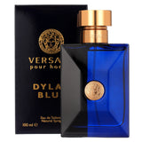 Dylan Blue by Versace for Men - 3.4 oz EDT Spray - Pack of 2