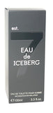 Eau de Iceberg Pour Homme by Iceberg for Men - 3.3 oz EDT Spray