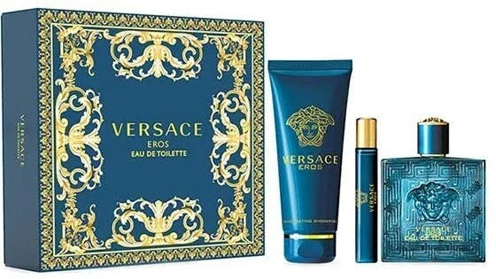 Eros by Versace, 3 Piece Gift Set for Men