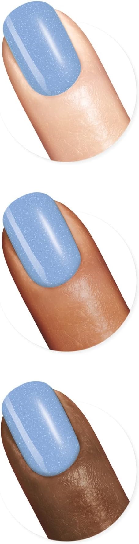 Good Kind Pure Vegan - 370 Crystal Blue by Sally Hansen for Women - 0.33 oz Nail Polish