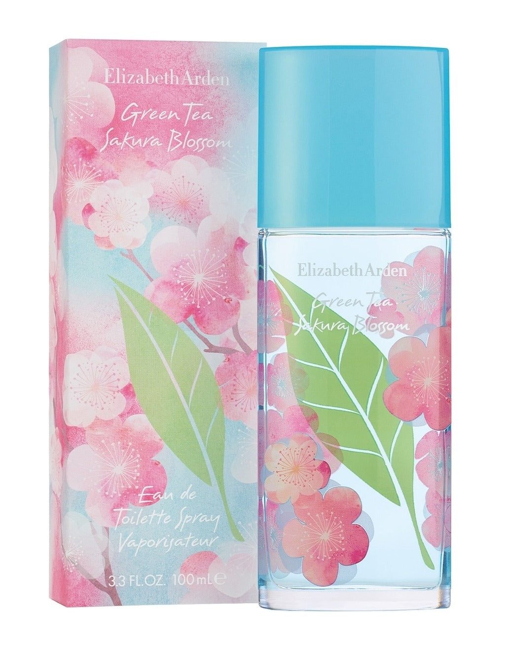 Green Tea Sakura Blossom by Elizabeth Arden for Women - 3.3 oz EDT Spray