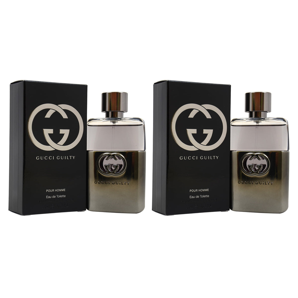 Gucci Guilty by Gucci for Men - 1.6 oz EDT Spray - Pack of 2