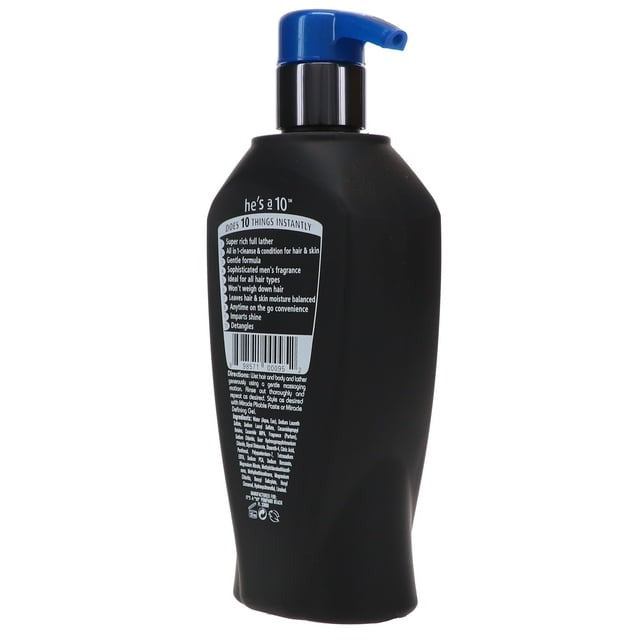 He Is A Miracle 3-In-1 by Its A 10 for Men - 10 oz Shampoo, Conditioner and Body Wash