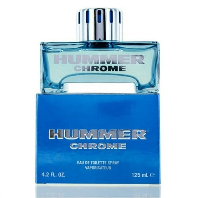 Hummer Chrome by Hummer for Men - 4.2 oz EDT Spray