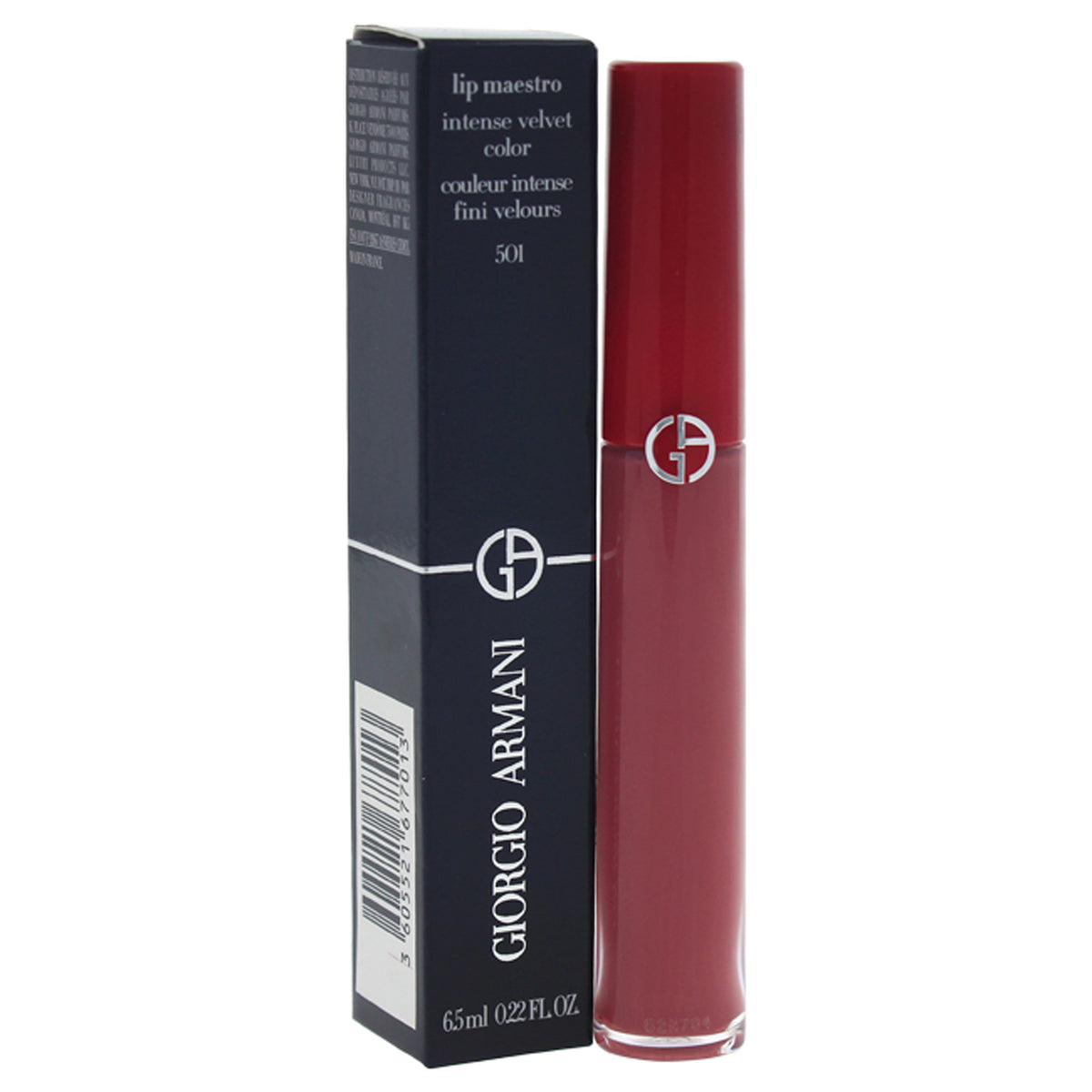 Lip Maestro Intense Velvet Color - 501 Casual Pink by Giorgio Armani for Women - 0.22 oz Lipstick