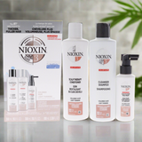 System 3 Kit by Nioxin for Unisex - 3 Pc 10.1oz Color Safe Cleanser Shampoo, 10.1 oz Color Safe Scalp Therapy Conditioner, 1Liter Color Safe Scalp and Hair Treatment