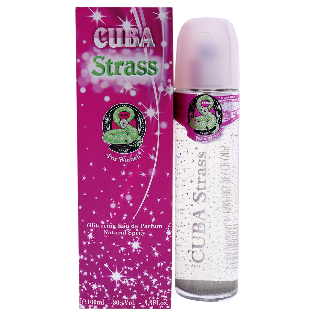 Cuba Strass Snake by Cuba for Women - 3.3 oz EDP Spray