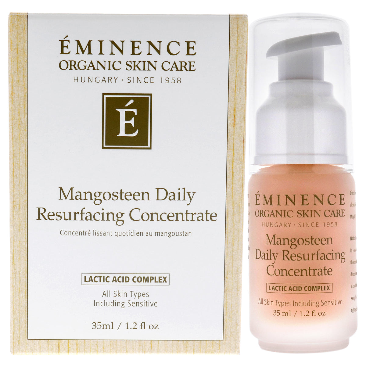 Mangosteen Daily Resurfacing Concentrate by Eminence for Unisex - 1.2 oz Treatment