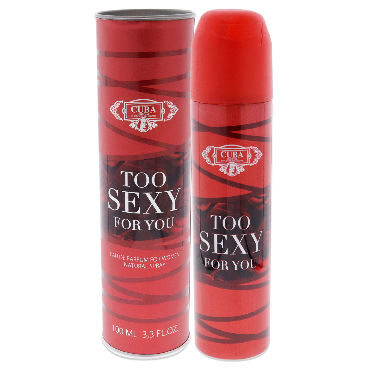 Cuba Too Sexy For You by Cuba for Women - 3.3 oz EDP Spray