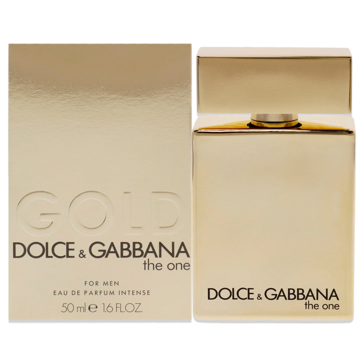 The One Gold Intense by Dolce and Gabbana for Men - 1.6 oz EDP Intense Spray