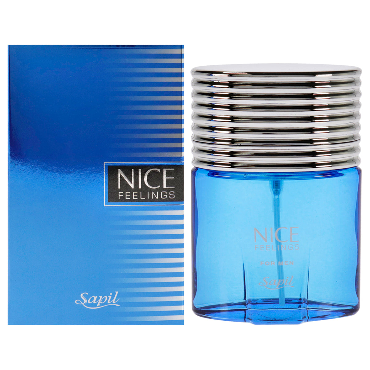 Nice Feelings Blue by Sapil for Men - 2.5 oz EDT Spray