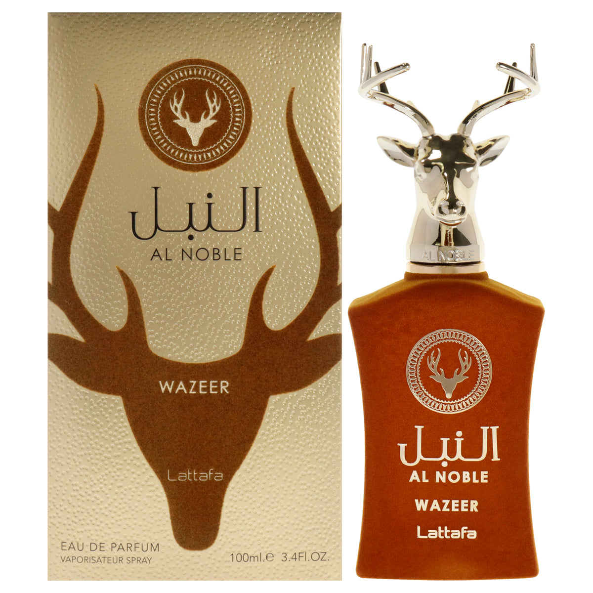 Al Noble Wazeer by Lattafa for Women - 3.4 oz EDP Spray