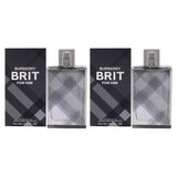 Burberry Brit by Burberry for Men - 3.3 oz EDT Spray - Pack of 2