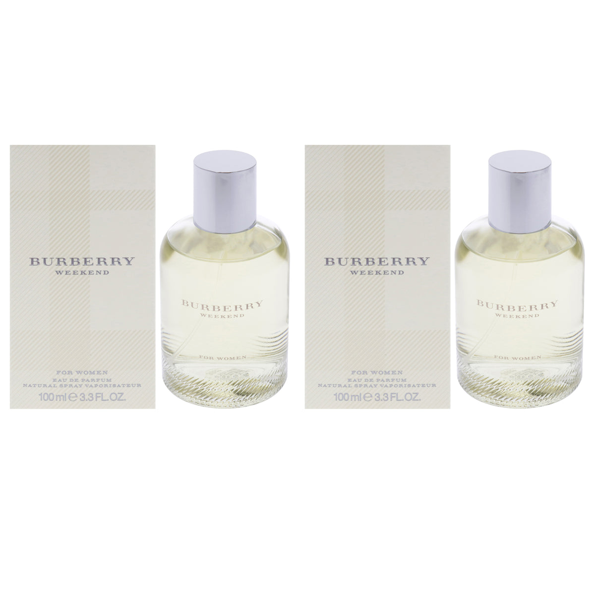 Burberry Weekend by Burberry for Women - 3.3 oz EDP Spray - Pack of 2