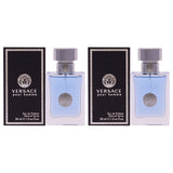 Versace Pour Homme by Versace for Men - 1 oz EDT Spray - Pack of 2