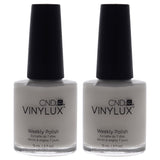 Vinylux Weekly Polish - 107 Cityscape by CND for Women - 0.5 oz Nail Polish - Pack of 2