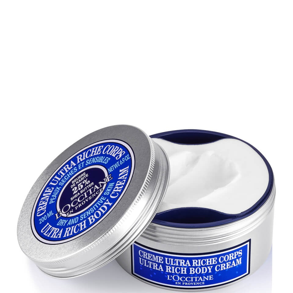 L'Occitane Shea Butter Ultra Rich Body Cream by L'Occitane, 6.9 oz Body Cream