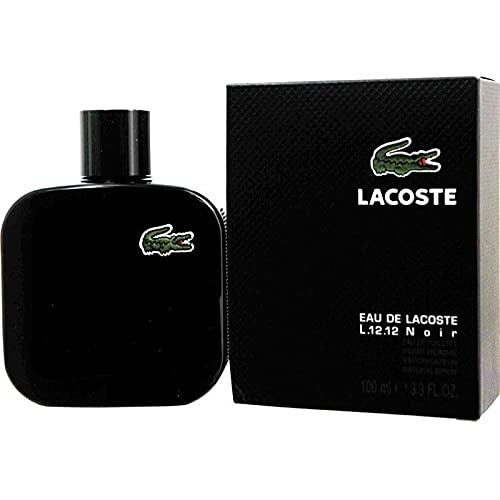 Lacoste Eau De Lacoste L.12.12 Noir by Lacoste for Men - 3.3 oz EDT Spray