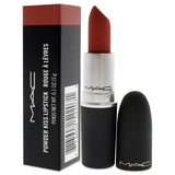 MAC Powder Kiss Lipstick by MAC, .1 oz Lipstick - 316 Devoted To Chili