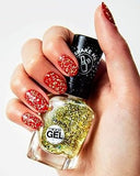 Miracle Gel - 850 All That Glitters by Sally Hansen for Women - 0.5 oz Nail Polish