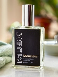 Monsieur Musk by Dana, 4 oz Eau de Toilette Spray for Men