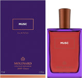 Musc by Molinard, 2.5 oz Eau de Parfum Spray for Women