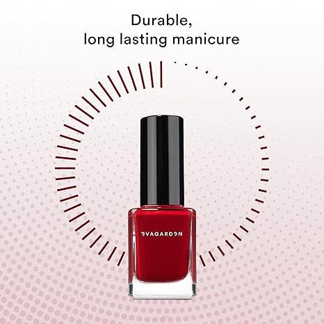 Nail Polish - 654 Red Seduction by Evagarden for Women - 0.34 oz Nail Polish