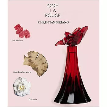 Ooh La Rouge Exclusif by Christian Siriano, 3.4 oz Eau De Parfum Spray for Women with Lip Gloss