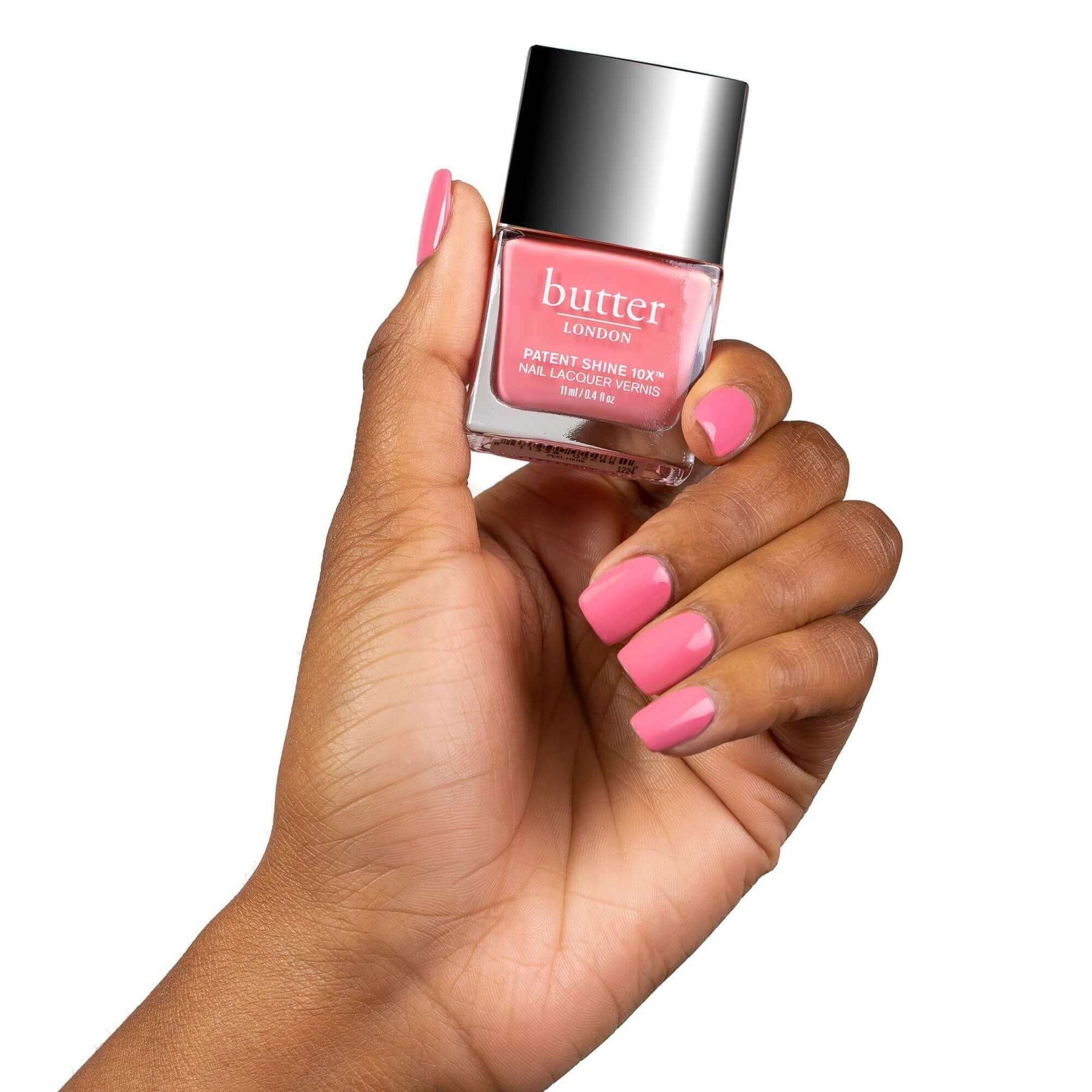 Patent Shine 10X Nail Lacquer - Comming Up Roses by Butter London for Women - 0.4 oz Nail Polish