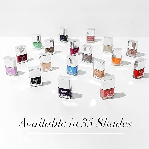 Patent Shine 10X Nail Lacquer - Cotton Buds by Butter London for Women - 0.2 oz Nail Polish
