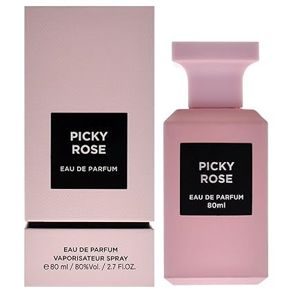 Picky Rose by Fragrance World for Women - 2.7 oz EDP Spray