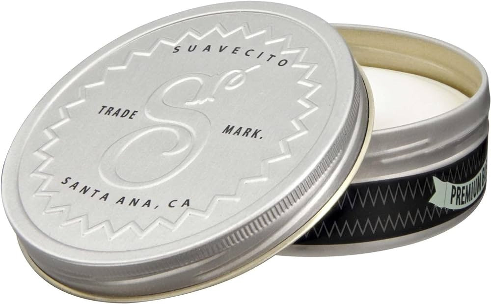 Premium Blends Hair Pomade by Suavecito for Men - 4 oz Pomade