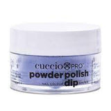 Pro Powder Polish Nail Colour Dip System - Purple With Red Glitter by Cuccio Colour for Women - 0.5 oz Nail Powder