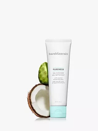 Pureness Gel Cleanser Coconut And Prickly Pear by bareMinerals for Unisex - 4 oz Cleanser