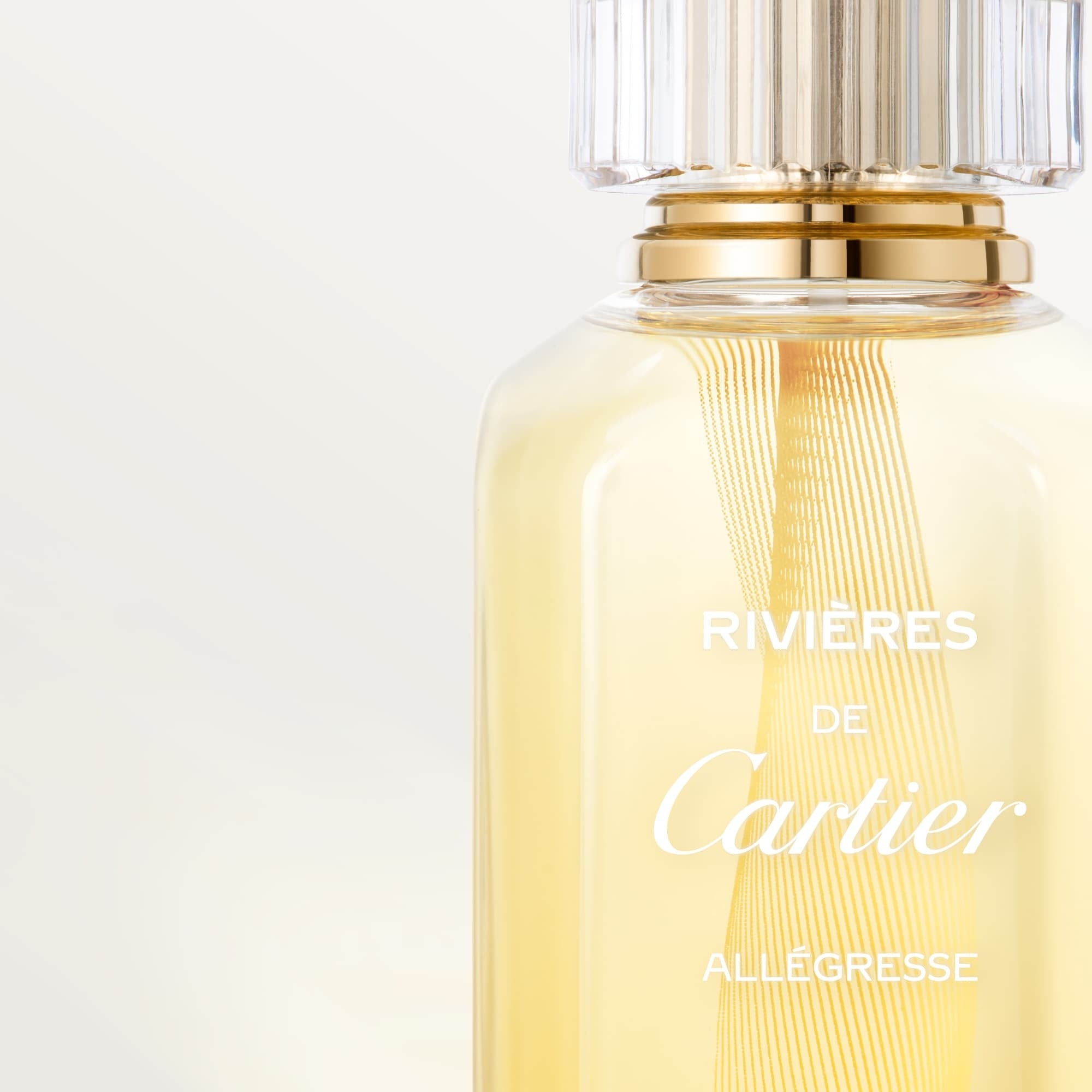 Rivieres de Cartier Allegresseby Cartier for Women - 3.3 oz EDT Spray (Refillable)