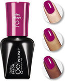 Salon Gel Polish - 245 Cherry Cherry Bang Bang by Sally Hansen for Women - 0.25 oz Nail Polish