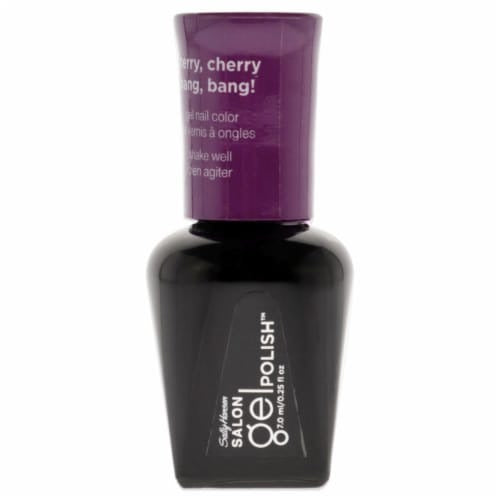 Salon Gel Polish - 245 Cherry Cherry Bang Bang by Sally Hansen for Women - 0.25 oz Nail Polish